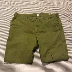 GAP Green Dress Slacks 38 x 20